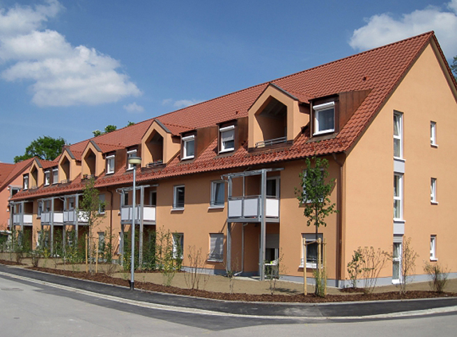 Neubau barrierefreies Wohngebäude